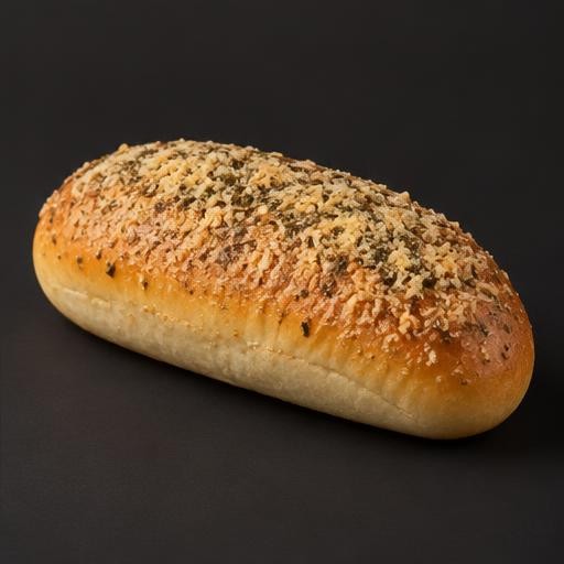 Pão com parmesão e orégano